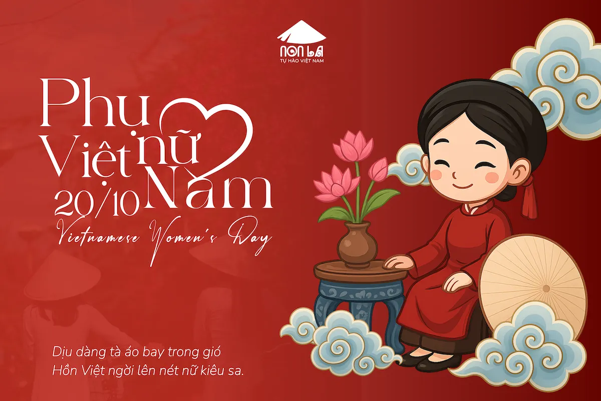 Top mẫu thiệp mừng 20/10 đẹp, tự thiết kế và in nhanh trong 2h
